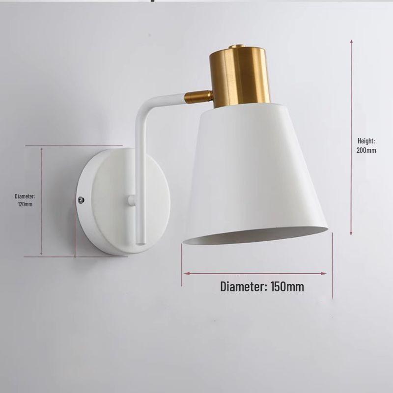 Nordic Minimalist Adjustable Wall Lamp for Bedroom or Corridor