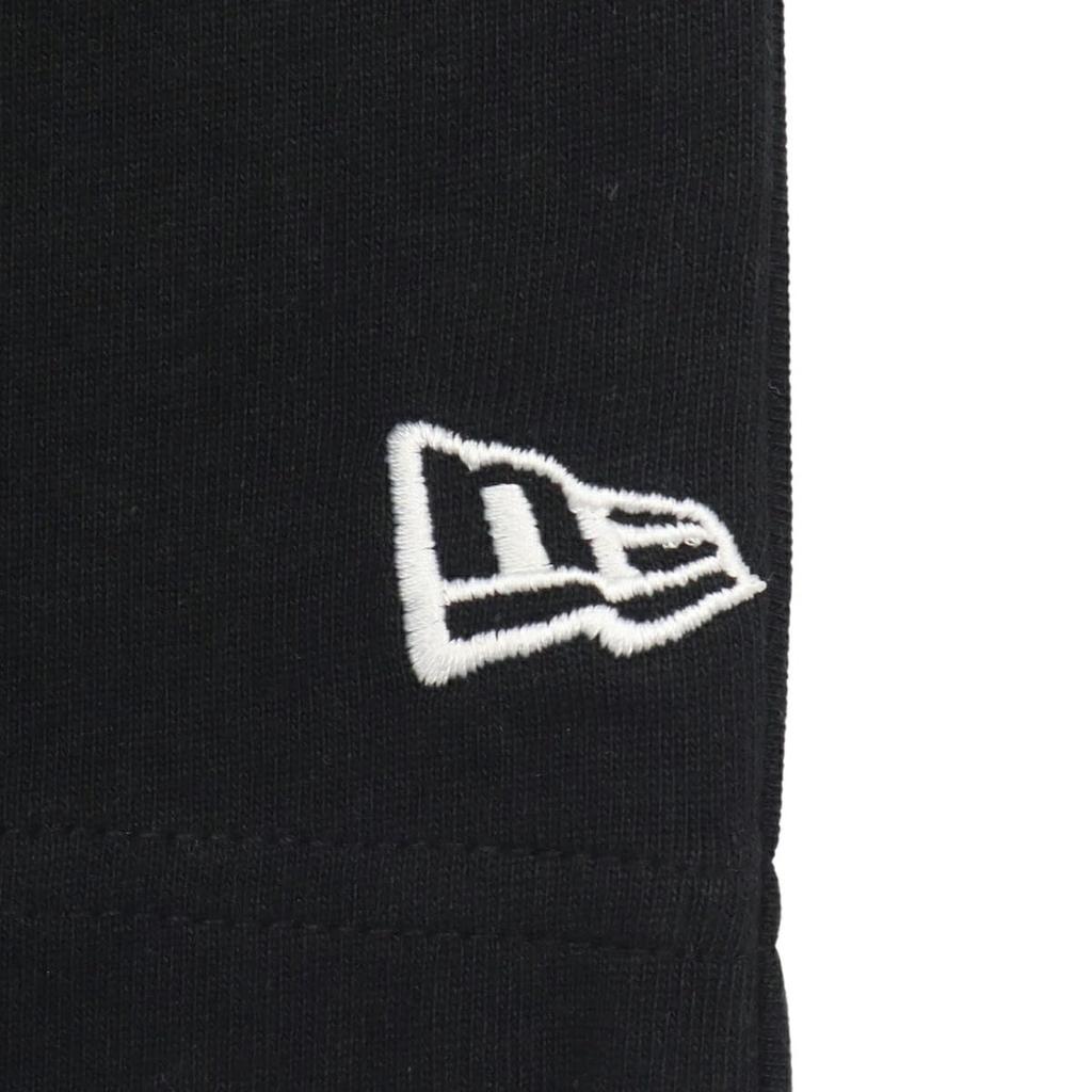 New Era Short Sleeve Oversized Sizes NER36A1072 T-Shirt, Cotton, Black, XL, SS, OS, CT, DST, NE1920, BLK, 14410084,