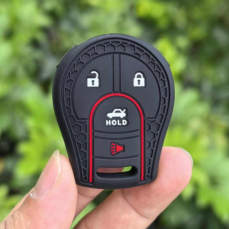 

Remote 4 Buttons Car Key Silicone Case Cover Shell For Nissan Maxima Versa Altima Sentra Tiida Armada X-Trail