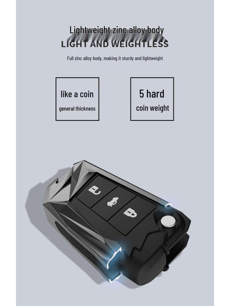 Volkswagen Passat 2017/18 Folding Key Case - Protective Shell for Old Models