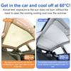 Sun Roof Shade Front Rear Skylight Sunshade Front & Rear Top Glass Window Roof Shade for Tesla Model 3 Highland 2025