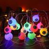 Outdoor Halloween LED Ghost Eye Ball Flashing String Lights for Decoration