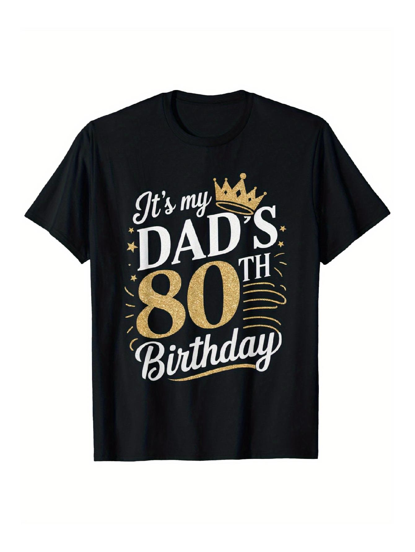 Top Pick Mens Funny Birthday TShirt with Golden Crown Graphic S