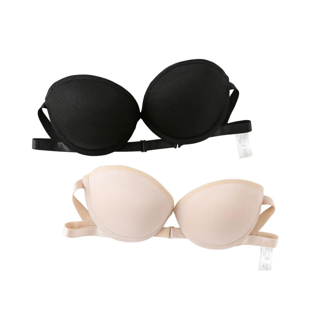 Reggiseno invisibile in silicone senza cuciture: Bandeau Antiscivolo, Sollevante, Senza Spalline con Bellissimo Design sulla Schiena