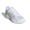 Adidas Neo Crazychaos Shadow Mesh Leather Retro Low-Top Lifestyle Sneakers Women sneakers White Pink Green FZ1289
