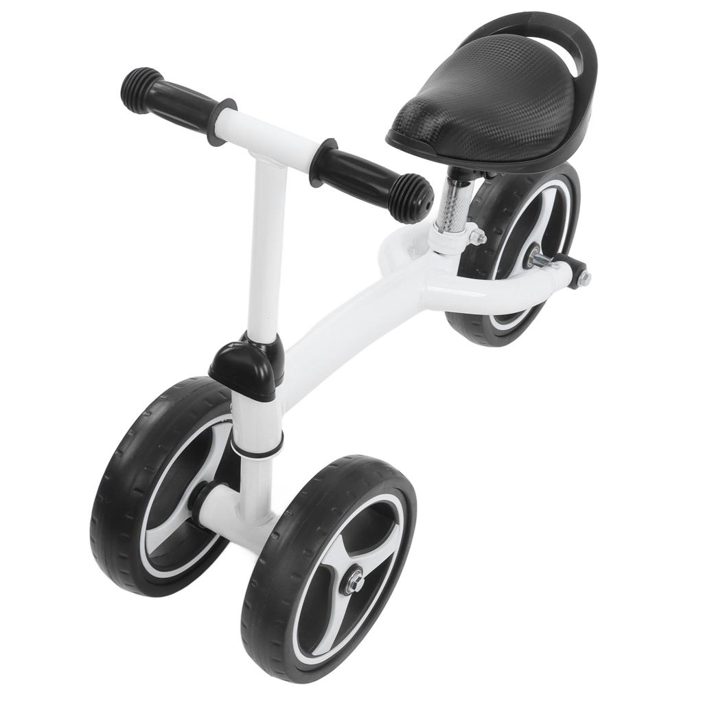 Dětské odrážedlo bez pedálů pro batolata, chodítko se 3 koly pro 1?6 let Kluci Dívky Bílá