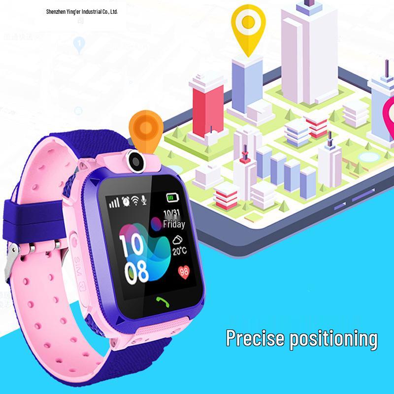 Multilingual Children's Smartwatch Q12 - Fifth Generation with Photo, Positioning, and SIM Card Features