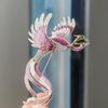 Chinese Style Retro Enamel Brooch Colorful Phoenix Light Luxury Corsage Women's Pin Suit Jacket High-end Accessories