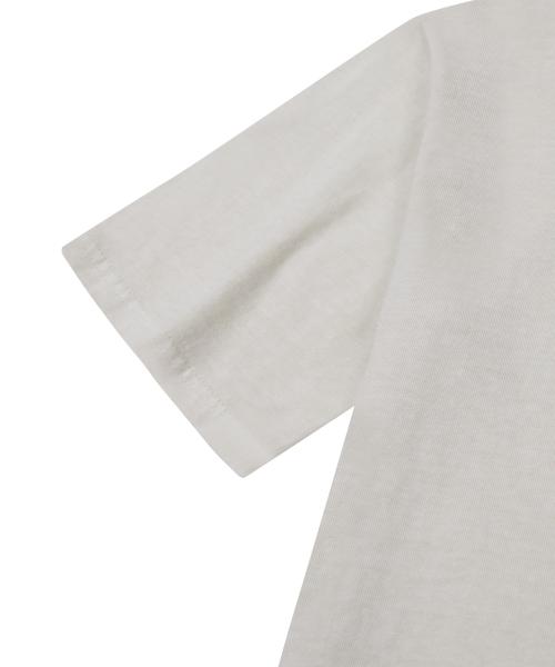 FERNOV Spiral Star Pigment Short Sleeve Tee Cream