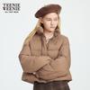Teenie Weenie Women's Short Stand Collar Down Jacket