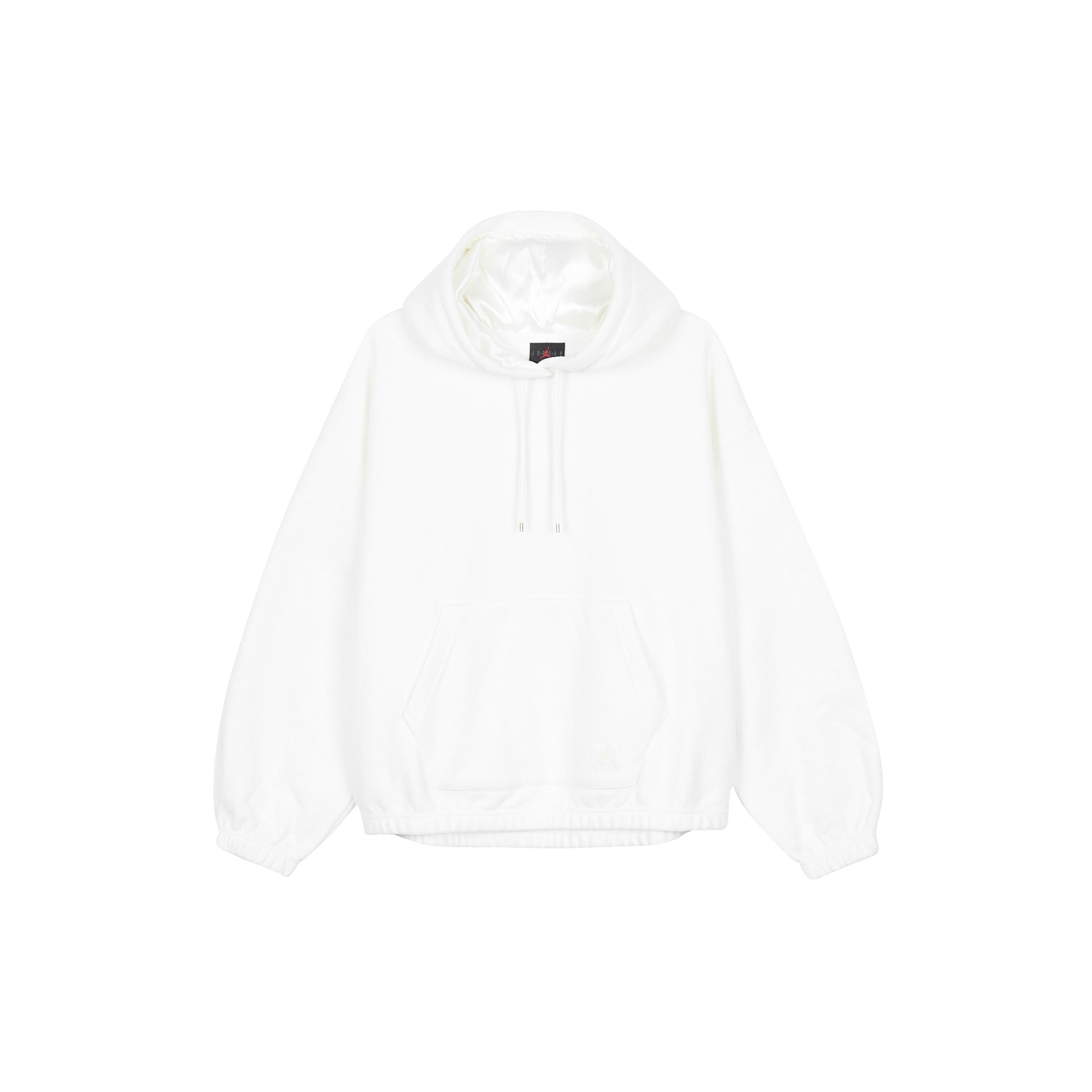 (WMNS) Air Jordan Flight Fleece Winterized Hoodie Sail Women s FD7238-133 XS