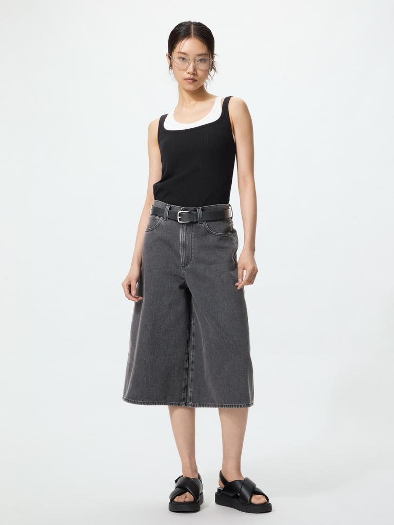 Uniqlo Japan Denim Culottes
