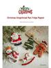 Retro Gingerbread Man Christmas Tree Ornaments: Cute Resin Refrigerator Magnets