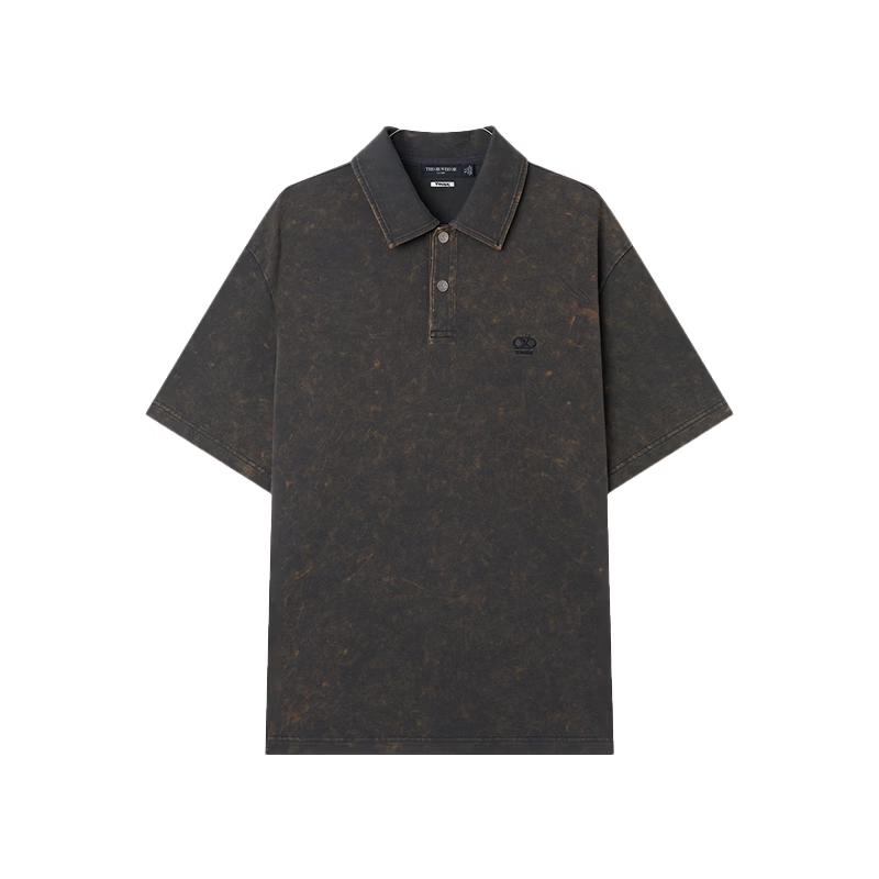 

Мужская футболка-поло Teenie Weenie из чистого хлопка с коротким рукавом L