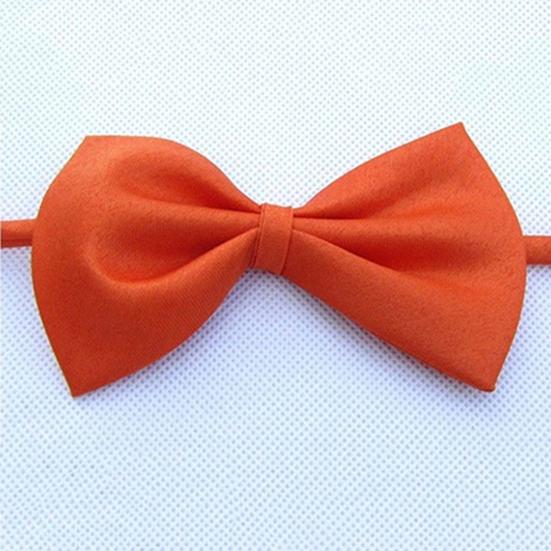 Pet Bow Tie Lovely Decorative Nylon Solid Color Adjustable Dog Cat Bowknot Necktie for Shopping