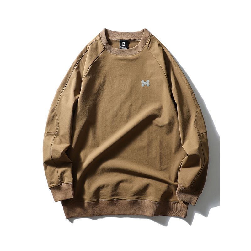 American-Style Outdoor Mountain Pullover Running Sports Quick-Drying Sweatshirt Men's 2024 Spring and Autumn Export Men's Outwear