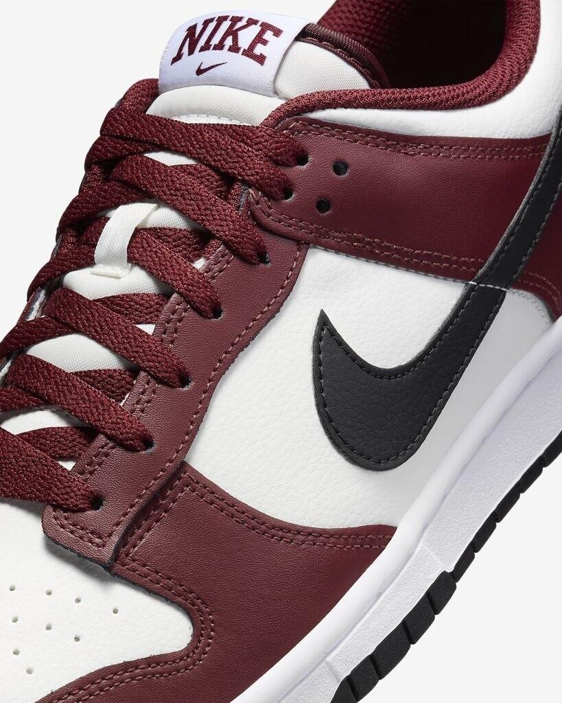 Nike Dunk Low Sneaker dunkel teamrot/schwarz/summit weiß