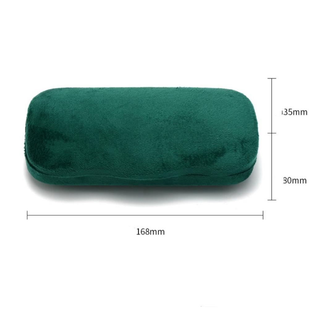 Velkokapacitní Retro Sametové Pouzdro na Brýle Přenosné Úložné Pouzdro na Sluneční Brýle Tlakuvzdorné Ochranné Pouzdro na Brýle na Krátkozrakost Unisex