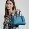 Premium Light Luxury First-layer Leather Victoria Bag Versatile Oblique Span Commuter Bag Genuine Leather Women's Pillow Bag