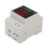 AC80‑300V 100A DIN Rail Power Meter Digital Display Voltage Current Time Power KWh Multifunctional Voltmeter