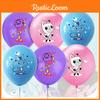 Gabby Dollhouse Themed Party Balloons 12 Inch Latex Balloons Assorted Colors With Logo Printing