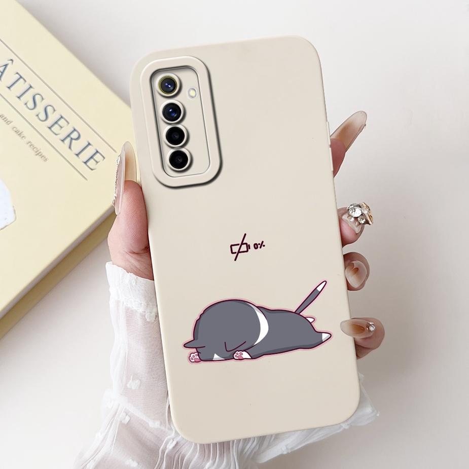 Für Realme 6 6i 6S Hülle Realme6 Pro Süß Mode Süßigkeiten Bemaltes Cover Weiche Silikon Handyhülle Für Realme 6 Pro Realme 6S 6i Taschen
