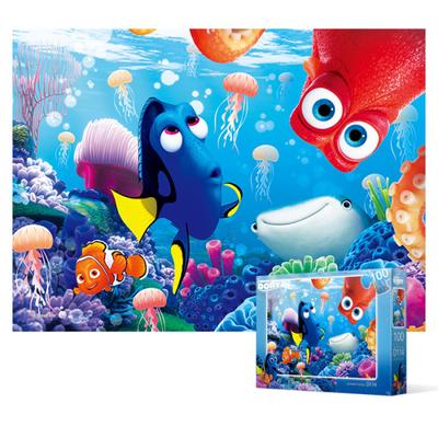 Buscando a Dory - Curioso (De gran tamaño) Rompecabezas de animación de Disney de 100 piezas, rompecabezas coreano popular