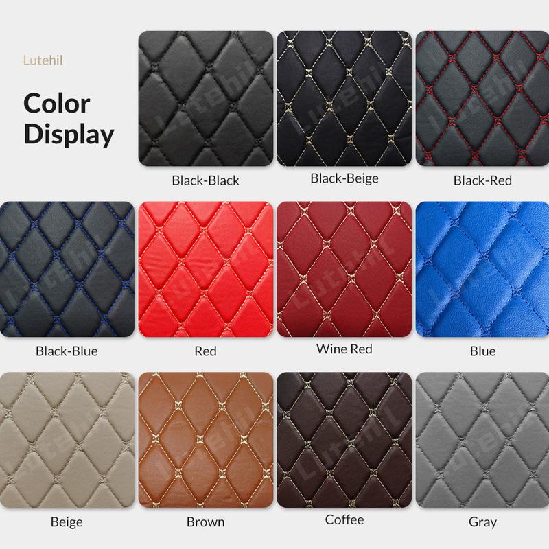 Lutehil Car Trunk Mat For BMW 5 Series F11 2012 2013 2014 2015 2016 Non-Slip Bottom car trunk mat