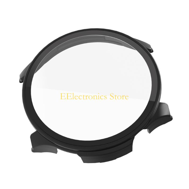B03C Smartwatch Frame Housing Tempered Glass Film Hard Cover Compatible for Balance Screen Protector Shell Shockproof Sleeve