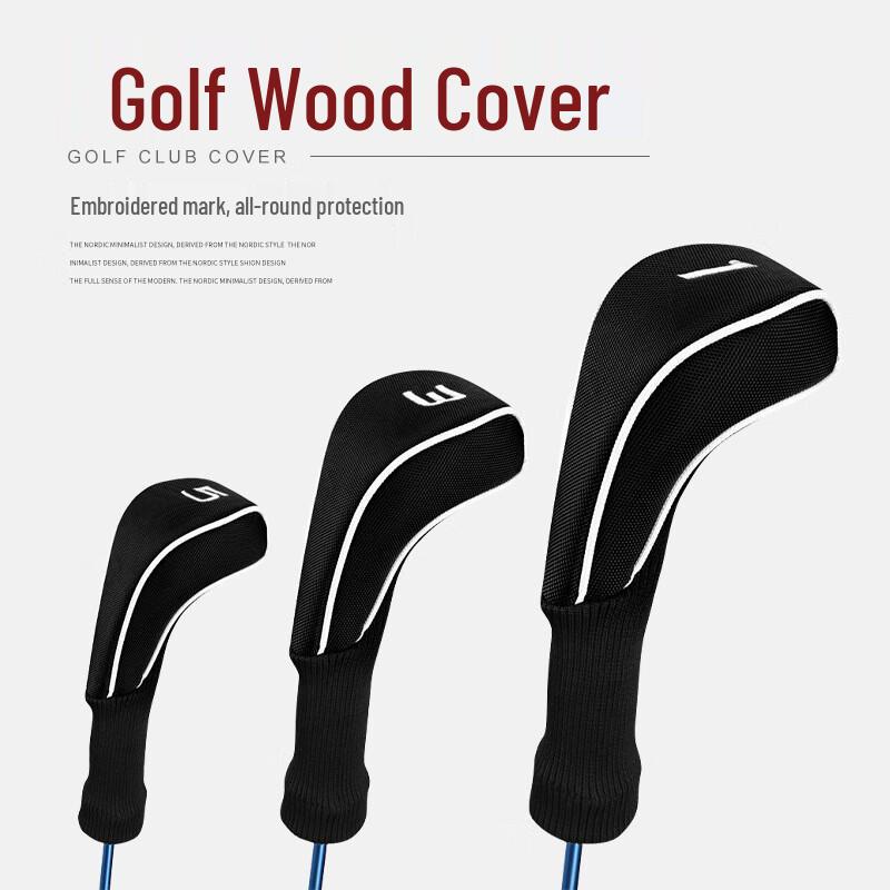 

Landar Golf Wood Club Headcover 3-Piece Set