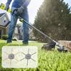 6 Line Lawn Mower Tool Aluminum Vintage Grass Trimmer Head Universal Heavy-Duty String Trimmer Replacement Head Lawn Mowers