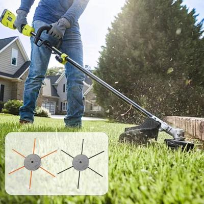 6 Lijn Grasmaaier Gereedschap Aluminium Vintage Gras trimmer Kop Universeel Heavy-Duty String Trimmer Vervangingskop Grasmaaiers