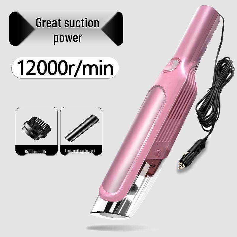 Wireless Car & Home Vacuum Cleaner: High-Power Suction, Portable Handheld for Sedan Interiors