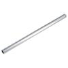 Silver Tone Seamless Straight Tubing 300mm Length Hollow Pipe Tubing  Industrial Automotive Marine