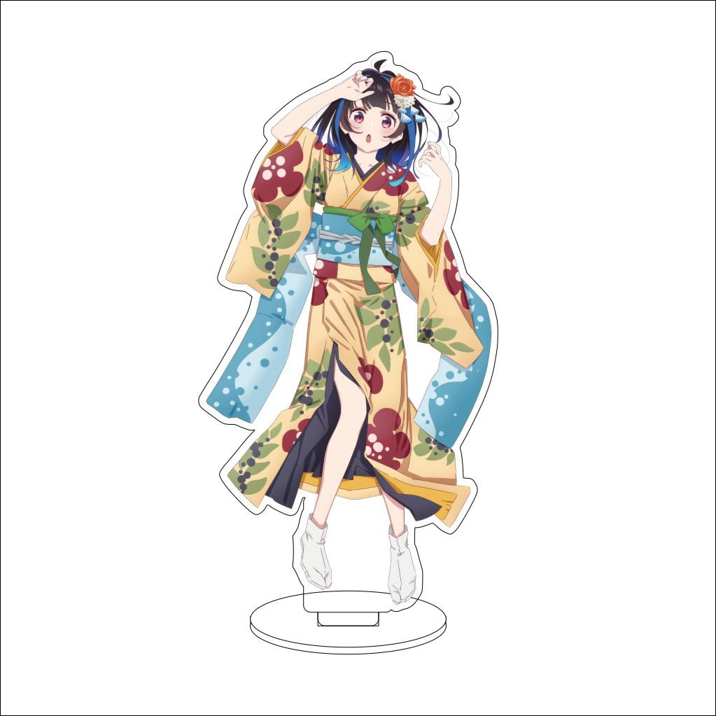 16CM Anime Rent-A-Girlfriend Cosplay Acrylic Stand Ornaments Sakurasawa Sumi Asami Nanami Figure Stand Halloween Gifts