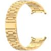 For Samsung Galaxy Watch Ultra 47mm Metal Watch Band Three-Beads Steel Wrist Strap