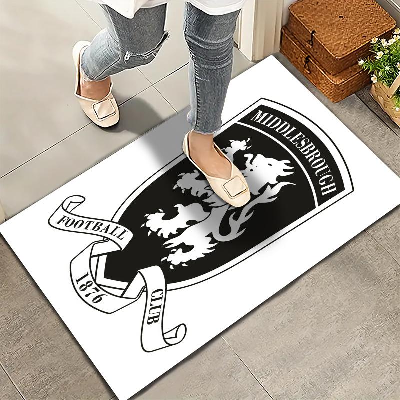 Middlesbrough Carpet Rug for Living Room Bedroom Home Sofa Decoration,Kids play Nonslip Floor Mat