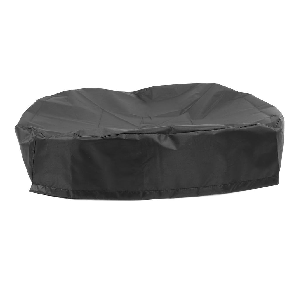 Ice Tub Cover 420D Oxford Cloth Sun Proof Snow Proof Dust Proof Ice Bath Tub Cover for Outdoor L