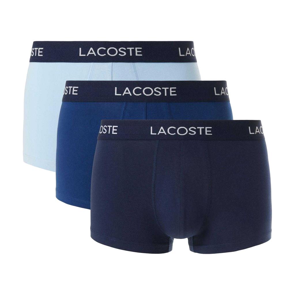 Lacoste Men's Cotton Stretch Boxer Shorts (Pack of 3)