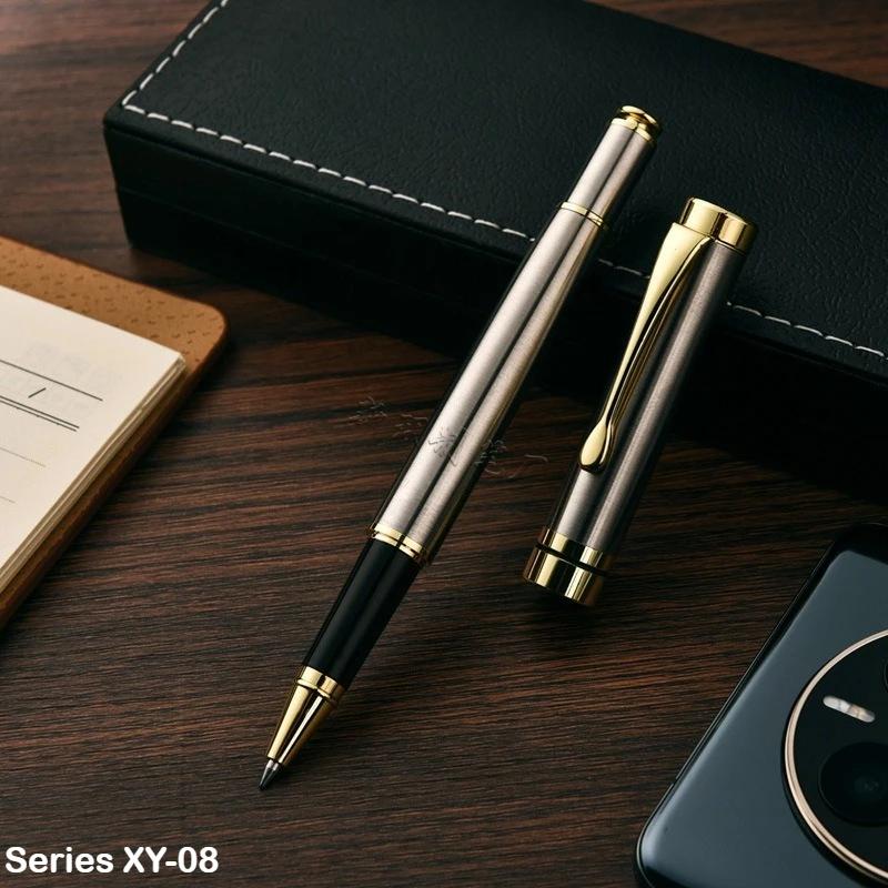 Luxury Metal Ballpoint Pen Premium Writing Instrument for Professionals Smooth Ink Design Stationery Office School Supplies