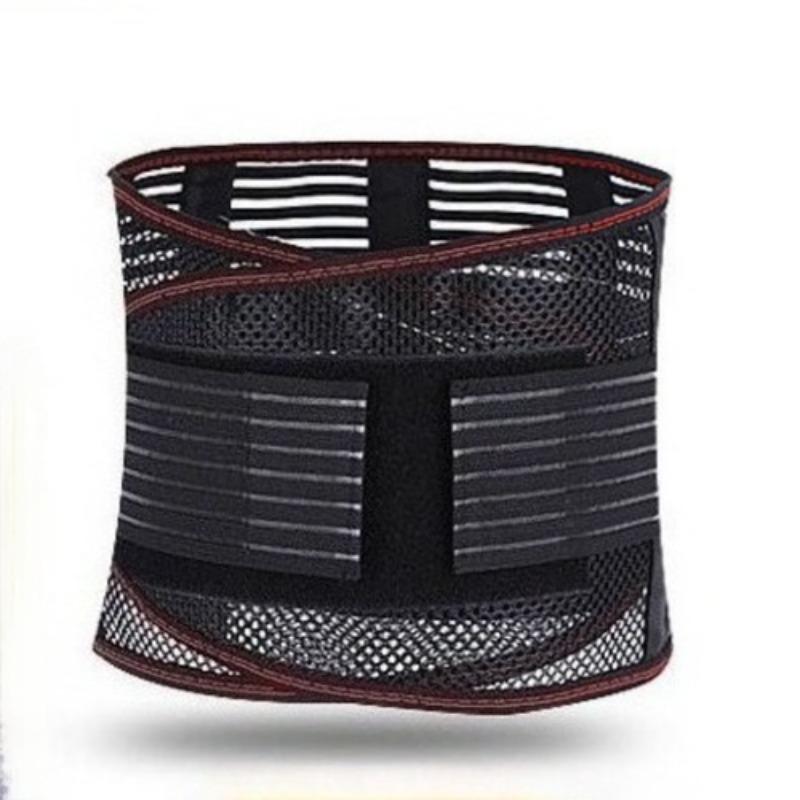 Professional Lumbar Support Belt Breathable Waist Brace For Gym Work Unisex Adjustable Posture Corrector All-Season