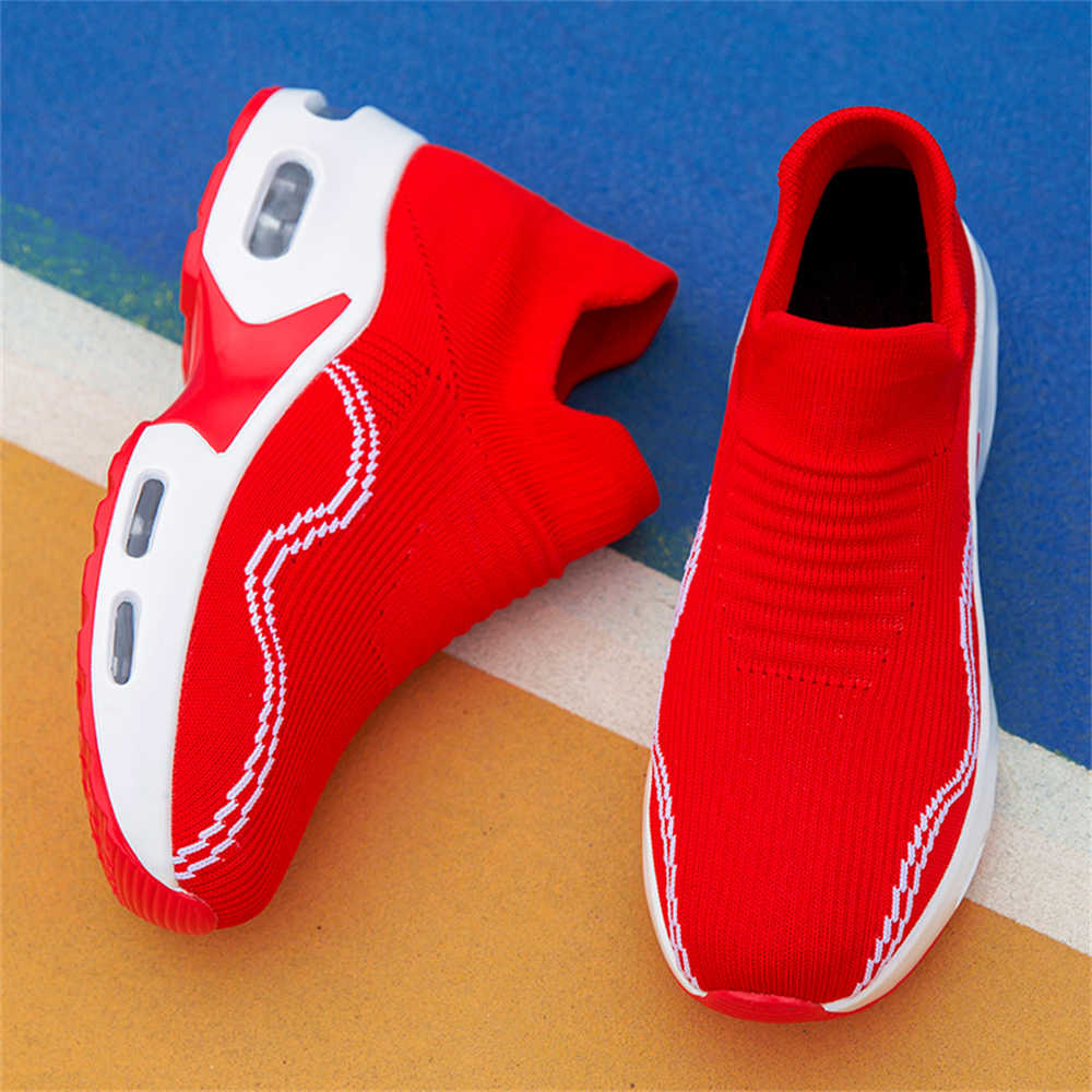 Stocking Big Size Yellow Women's Tennis Shoes Mary Jane Flat Boots Women Flat Sneakers Sports Authentic Daily Sunny Design