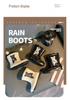 Children's Waterproof Rain Boots - Violent Bear Design, Non-slip, Sizes Small to Large for Boys and Girls