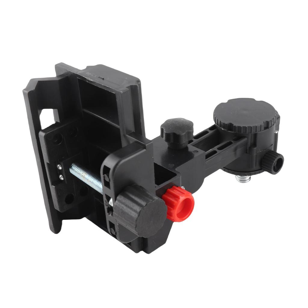 Fine Tuning Bracket Level Adapter 360 Degree Adjustable Support L Shape Pivoting Base with Clip Wall Ceiling Mounted