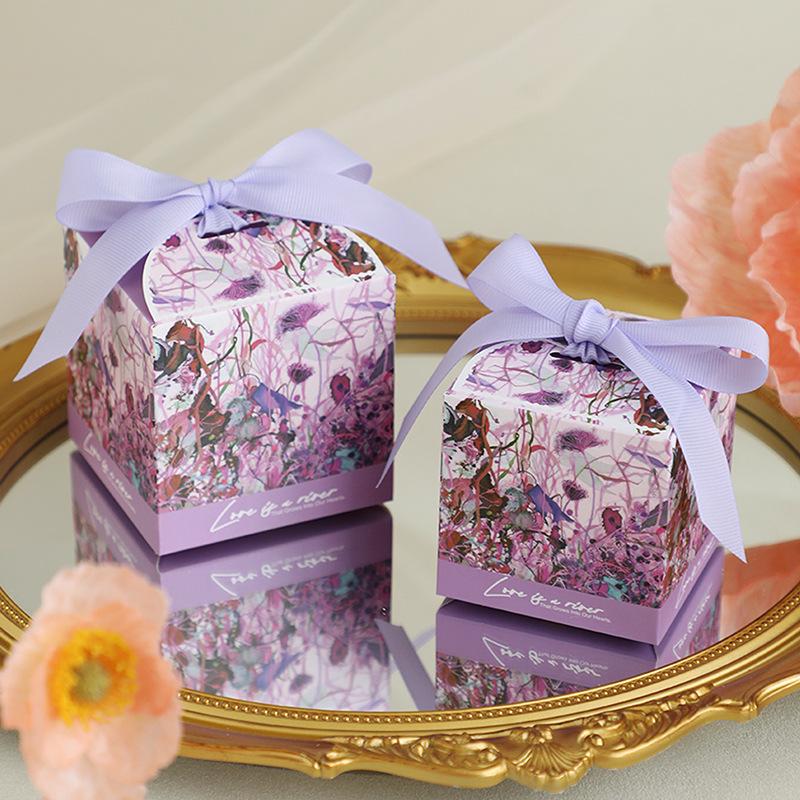 2026 Stylish Wedding Favor Candy Bags & Boxes - Creative High-End Design Small