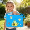 EVA Case For iPad 10.2 (2021) / (2020) / (2019) / Air 10.5 inch (2019) Bee Style Kickstand Tablet Cover with Carry Handle