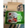 Used Starbucks Mug Mt. Fuji JAPAN Daruma Winter Sushi Japan Limited Edition