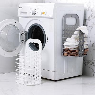 Household Laundry Storage Basket Collapsible Hamper Punching Free Clothing Toy Storage Organiser