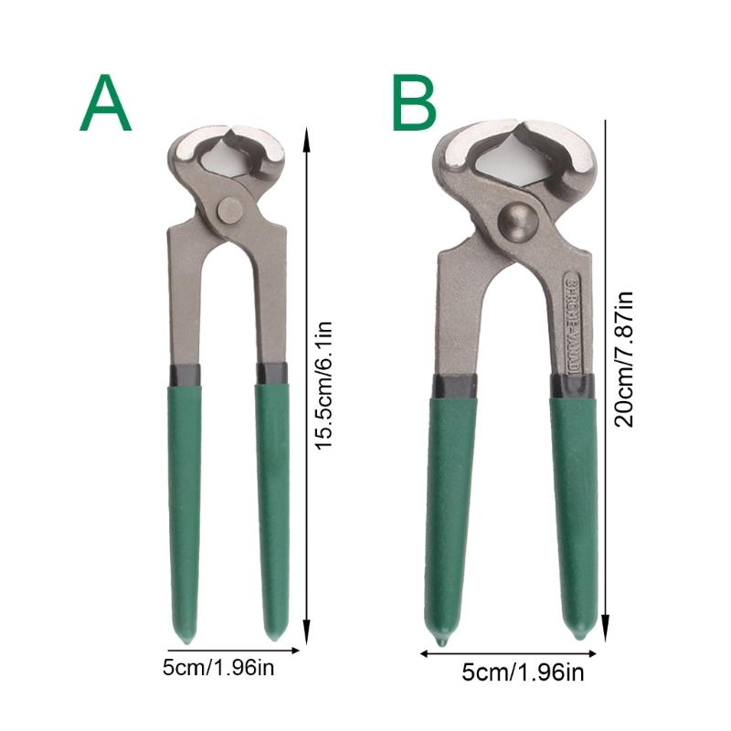 Heat Treated Alloy Steel Nail Puller Leverage Claw Pliers Tool Enhancing Design Reduces Effort During Demolition Tasks