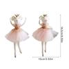 Ballettmaus-Puppe Weihnachtsbaumschmuck für das Feiertagsfest 20cm Ballettänzerin Figur Hängedekoration